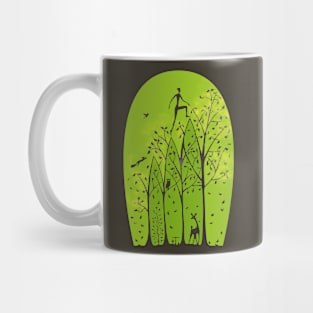 How to live - upward Mug